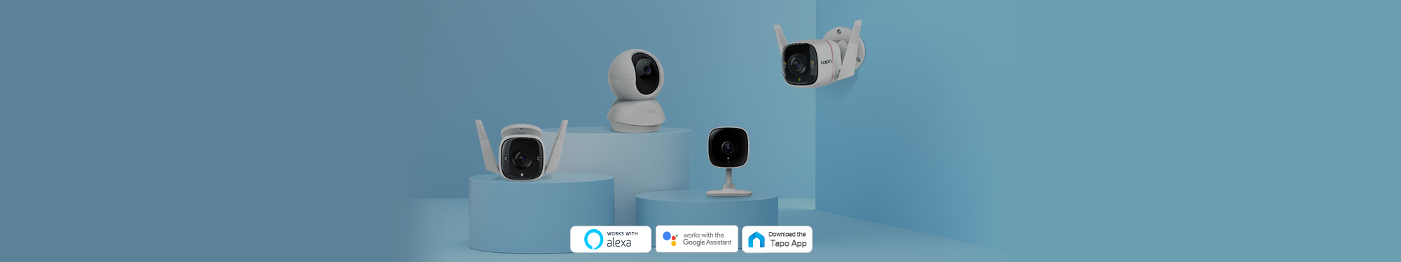 TP-Link Tapo 2K Home Indoor Security Wi-Fi Camera 2 Pack (Tapo C110P2)