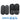 Keyless Smart Wi-Fi Deadbolt Door Lock, Tapo DL100 2-Pack