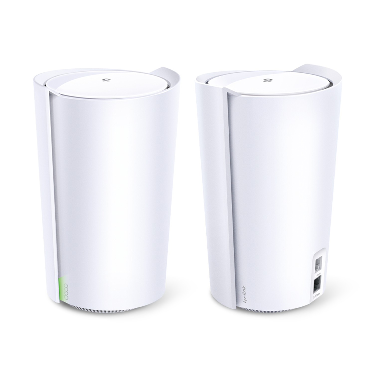 TP-Link - Deco X90 (2-Pack) AX6600 Whole Home Mesh Wi-Fi 6 System - White