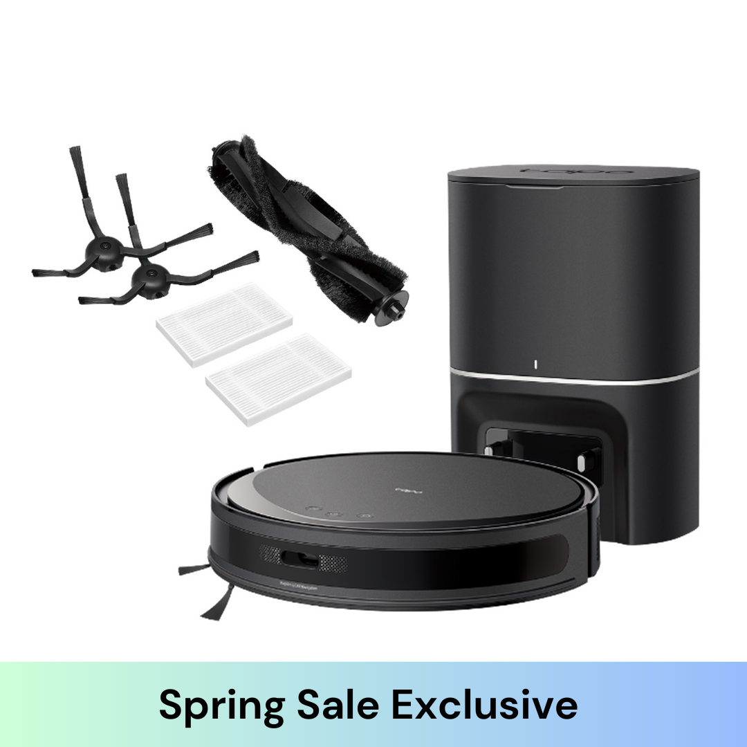 Spring Cleaning Bundle – LiDAR Robot Vacuum & Mop with Free Replacement Accessory Kit