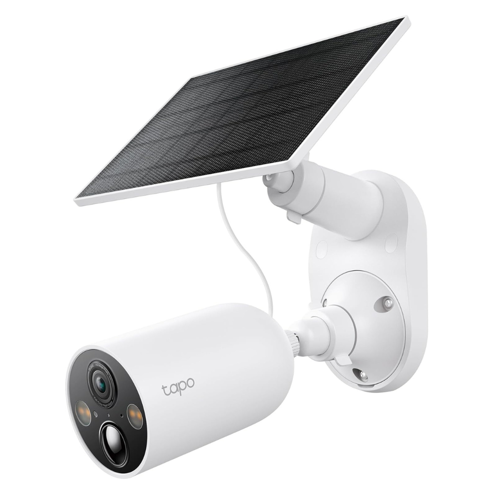 SolarCam 2K QHD Security Camera with Solar Panel, Tapo C425 Kit