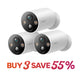3-Pack MagCam Bundle 2K Wireless Camera Tapo C425