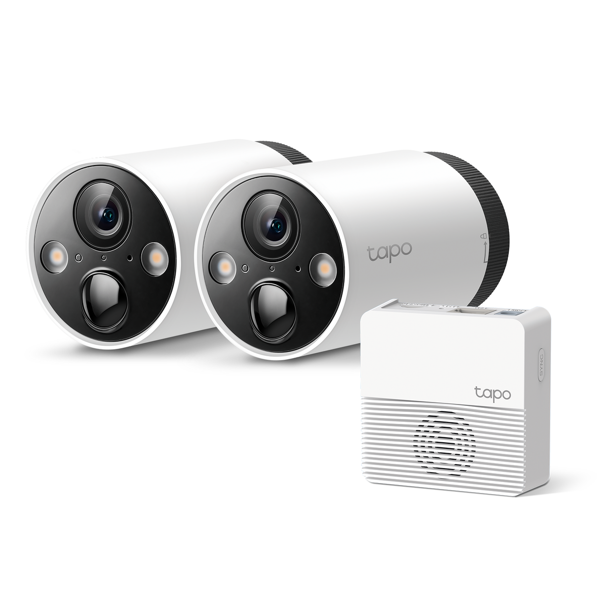 TP-Link Tapo 3-pack 2K Indoor/Outdoor Cameras with 10000mAh