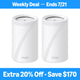 Deco WiFi 7 Tri-Band BE10000 Mesh System 2 Pack (Deco BE63)
