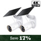 MagCam 4K Solar Ultra HD Outdoor Security Camera with Solar Panel, Tapo C460 Kit 2-Pack