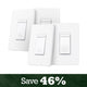 2-Sets Matter-Certified Smart Dimmer 3-Way Light Switch, Tapo S515D Kit