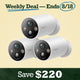 3-Pack MagCam Bundle 2K Wireless Camera Tapo C425