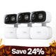 2K Pan/Tilt Indoor/Outdoor Security Camera, Tapo C216 3-Pack