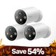 3-Pack MagCam Bundle 2K Wireless Camera Tapo C425