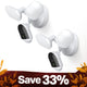 2K QHD IP65 Floodlight Camera, Tapo C720 2-Pack