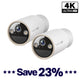 MagCam 4K Ultra HD Battery Powered Camera, Tapo C460 2-Pack