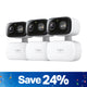 2K Pan/Tilt Indoor/Outdoor Security Camera, Tapo C216 3-Pack