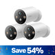 3-Pack MagCam Bundle 2K Wireless Camera Tapo C425