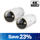 MagCam 4K Ultra HD Battery Powered Camera, Tapo C460 2-Pack