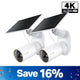 MagCam 4K Solar Ultra HD Outdoor Security Camera with Solar Panel, Tapo C460 Kit 2-Pack