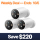MagCam 2K Wireless Battery Powered Camera, Tapo C425 3-Pack