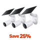 SolarCam 1080p Wire-Free Sun-Powered Bundle, Tapo C402 Kit 3-Pack