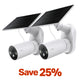 SolarCam 2K QHD Wireless Camera with Solar Panel, Tapo C425 Kit V2 2-Pack
