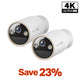 MagCam 4K Ultra HD Battery Powered Camera, Tapo C460 2-Pack