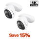 VistaCam 360 4K Pan/Tilt Outdoor Security Camera, Tapo C560WS 2-Pack