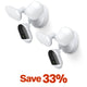 2K QHD IP65 Floodlight Camera, Tapo C720 2-Pack