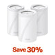 Wi-Fi 7 Tri-Band BE10000 Mesh System, Deco BE63 3-Pack