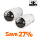 MagCam 4K Ultra HD Battery Powered Camera, Tapo C460 2-Pack