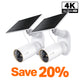 MagCam 4K Solar Ultra HD Outdoor Security Camera with Solar Panel, Tapo C460 Kit 2-Pack