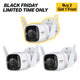 ColorPro 2K QHD Outdoor Security Camera, Tapo C325WB 3-Pack