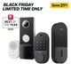 Front Door Security Plus Bundle – 2K Video Doorbell Camera + Fingerprint Door Lock