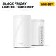Wi-Fi 7 Tri-Band BE10000 Mesh System, Deco BE63 2-Pack