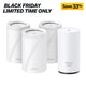 Wi-Fi 7 Outdoor Mesh System Bundle, Deco BE63 3-pack & BE25-Outdoor