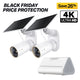 MagCam 4K Solar Outdoor Camera with Solar Panel 2-Pack + Smart HomeBase Bundle