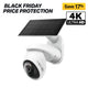 VistaCam 360 4K Ultra HD Outdoor Pan/Tilt Security Camera with Solar Panel, Tapo C660 KIT