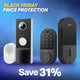 Front Door Security Plus Bundle – 2K Video Doorbell Camera + Fingerprint Door Lock