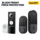 Front Door Security Plus Bundle – 2K Video Doorbell Camera + Fingerprint Door Lock