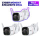 ColorPro 2K QHD Outdoor Security Camera, Tapo C325WB 3-Pack