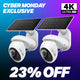 VistaCam 360 4K Solar Outdoor Pan/Tilt Security Camera, Tapo C660 KIT 2-Pack
