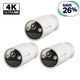 MagCam 4K Ultra HD Battery Powered Camera, Tapo C460 3-Pack