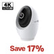 4K Ultra HD Pan/Tilt Dual-Band WiFi Indoor Security Camera, Tapo C260 RoomCam 360