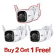 ColorPro 2K QHD Outdoor Security Camera, Tapo C325WB 3-Pack