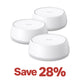Wi-Fi 7 Dual-Band BE3600 Mesh System, Deco BE23 3-Pack