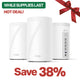 Wi-Fi 7 Tri-Band BE10000 Mesh System, Deco BE63 3-Pack