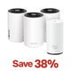 Wi-Fi 6 Outdoor Mesh System Bundle, Deco XE75 (3-pack), Deco X50-outdoor