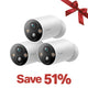 MagCam 2K Wireless Battery Powered Camera, Tapo C425 3-Pack