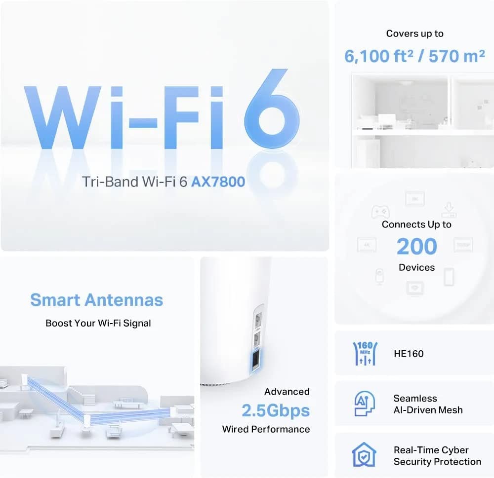 TP-Link Deco XE75 Wi-Fi 6E mesh system now available - 9to5Toys