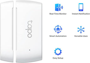 Tapo Door Sensor Mini Long Battery Life w/ Sub-1G Low-Power Wireless protocol (Tapo T110)