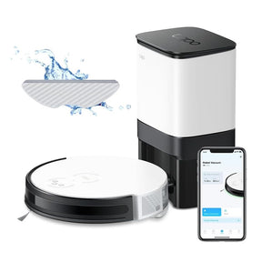 TP-Link Tapo Robotic Vacuum and Mop Cleaner with Smart Self Auto-Empty Dock (Tapo RV10 Plus)