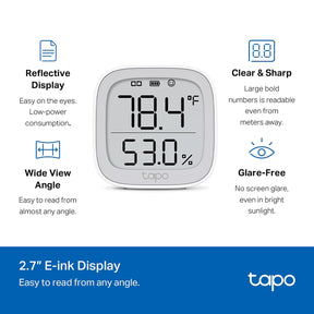 Tapo T315 Smart Temperature & Humidity Monitor