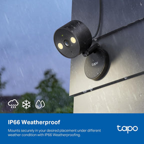 Tapo Indoor/Outdoor Wi-Fi Home Security Camera Black